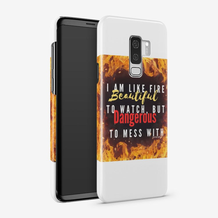 Samsung Phone Cases Fire Beautiful Design