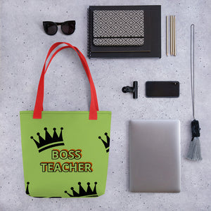 BOSS TEACHER Tote Bag