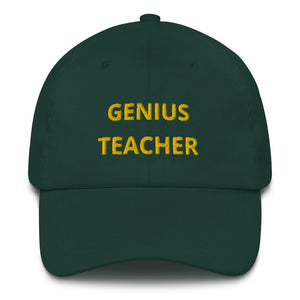 GENIUS TEACHER Dad Hat