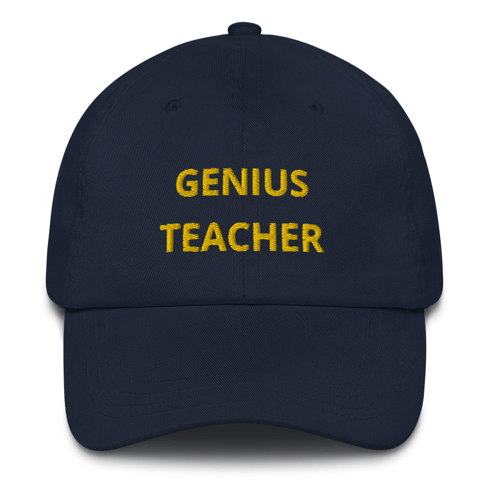 GENIUS TEACHER Dad Hat