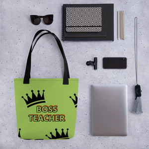 BOSS TEACHER Tote Bag