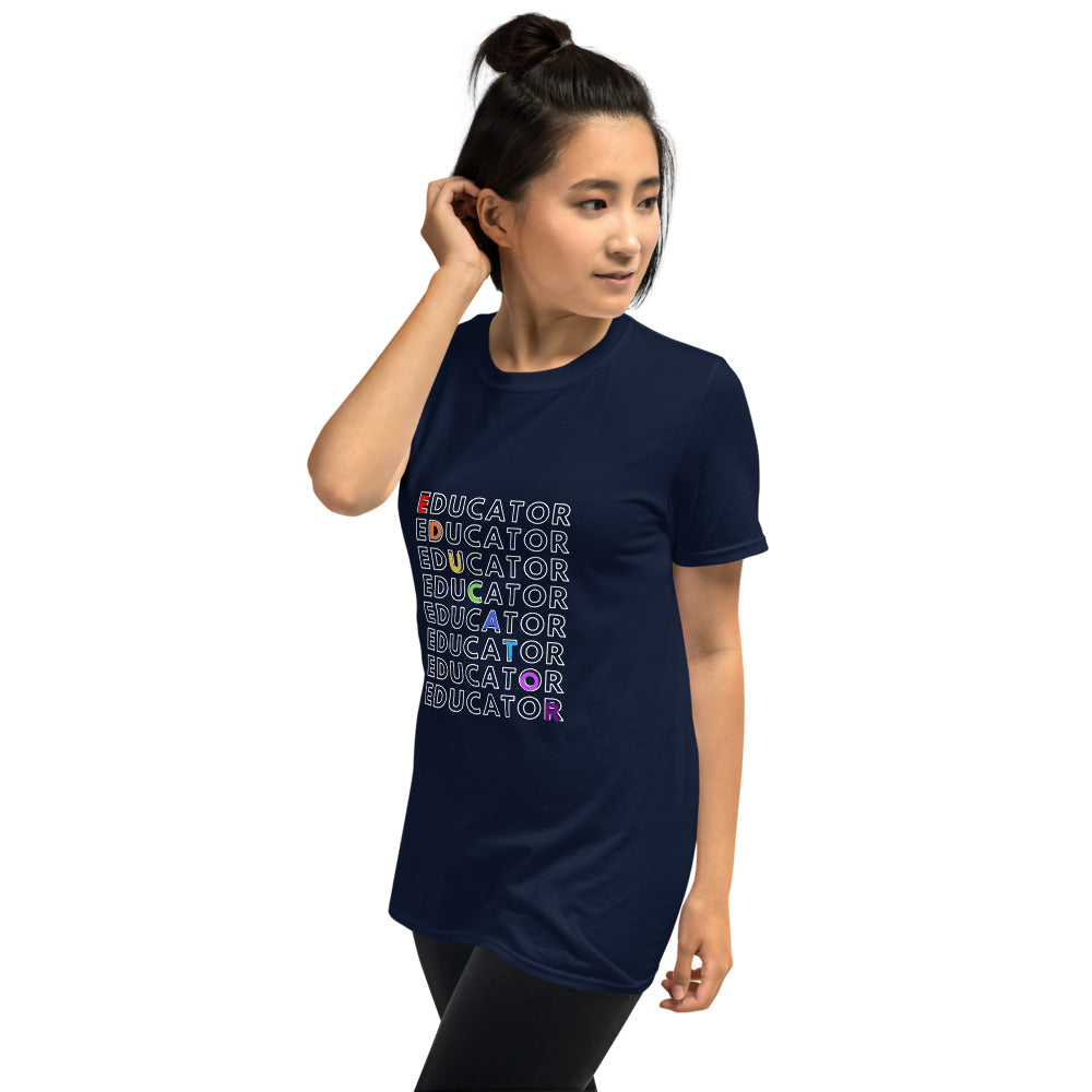 Short-Sleeve Unisex T-Shirt Teacher Shirt