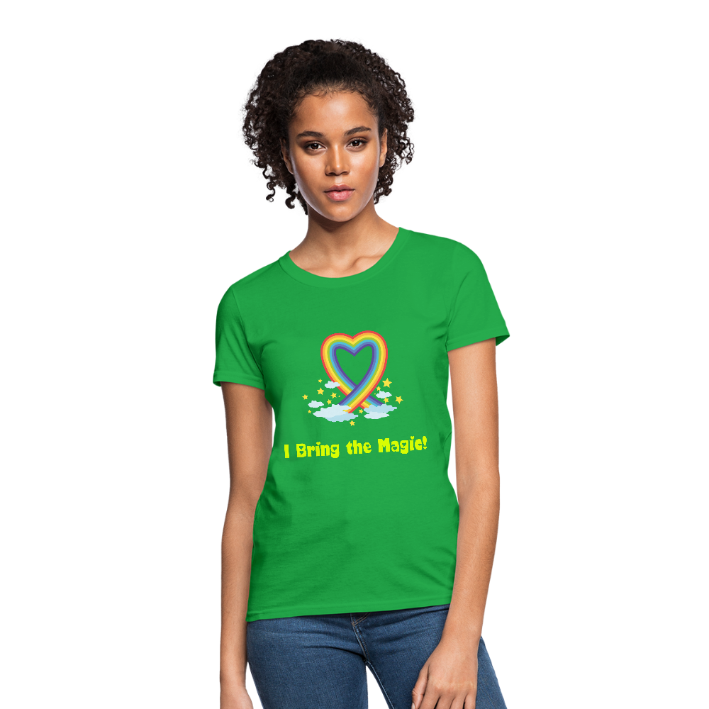 Women's Magic T-Shirt - bright green