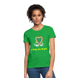 Women's Magic T-Shirt - bright green