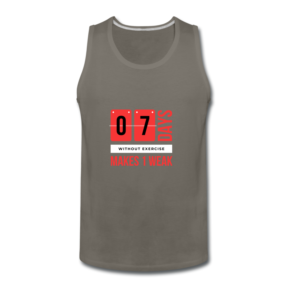 Men’s Premium Tank - asphalt gray