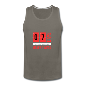 Men’s Premium Tank - asphalt gray