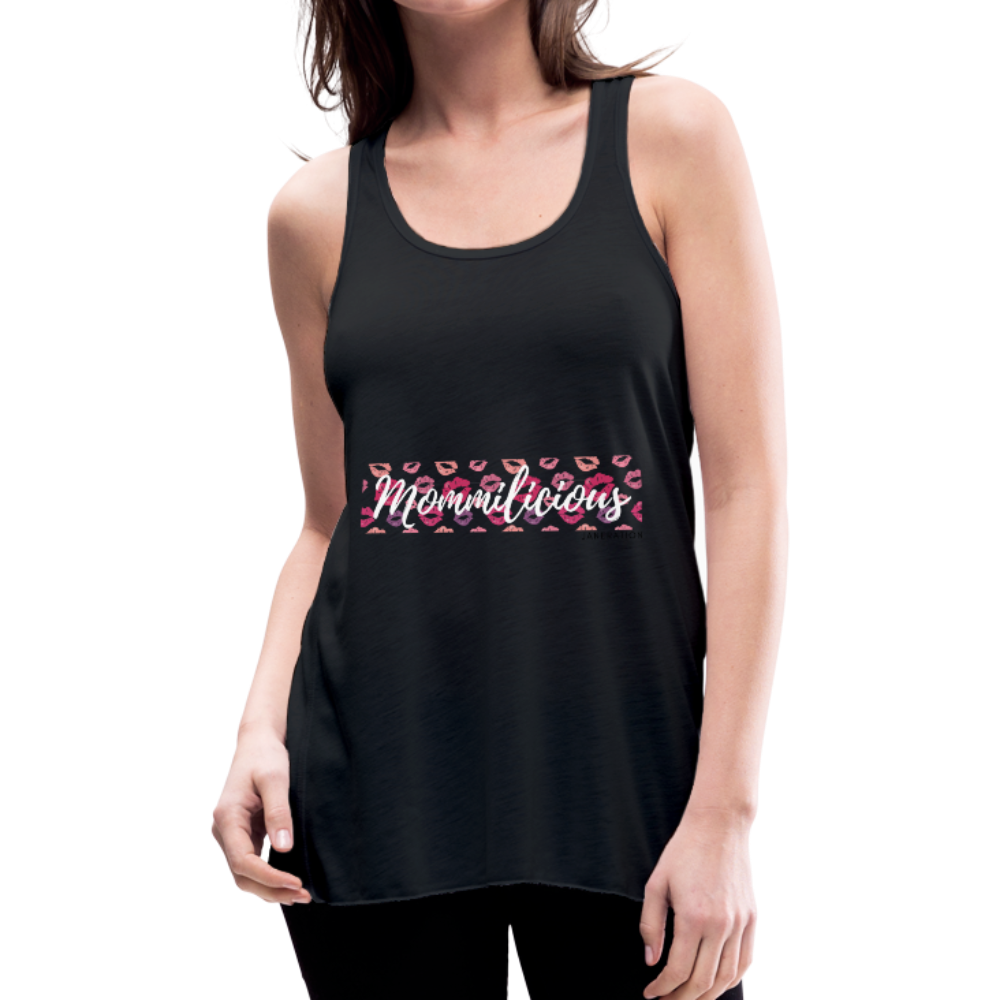 Women's Flowy Tank Top by Bella - black