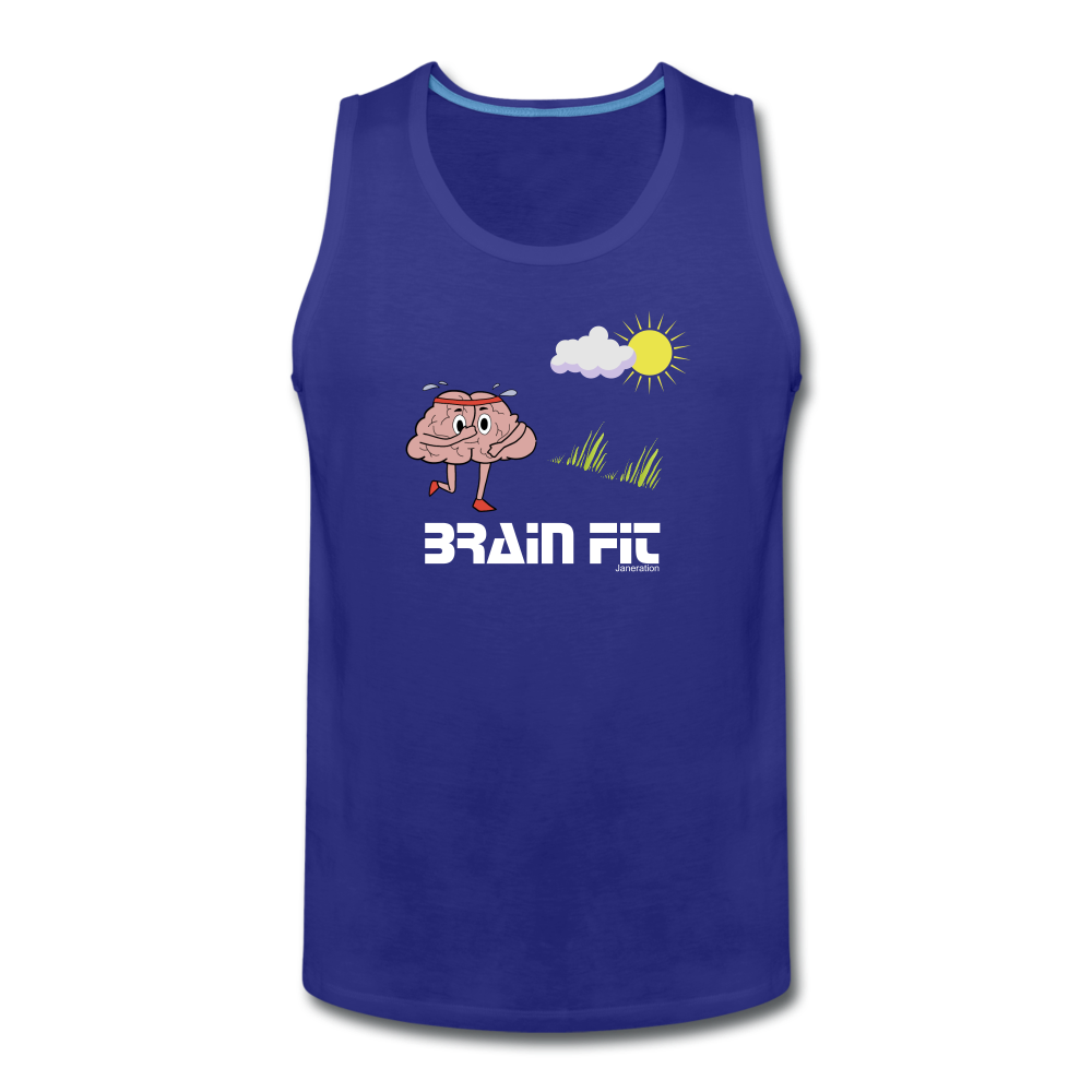 Men’s Premium Workout Tank - royal blue