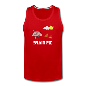 Men’s Premium Workout Tank - red