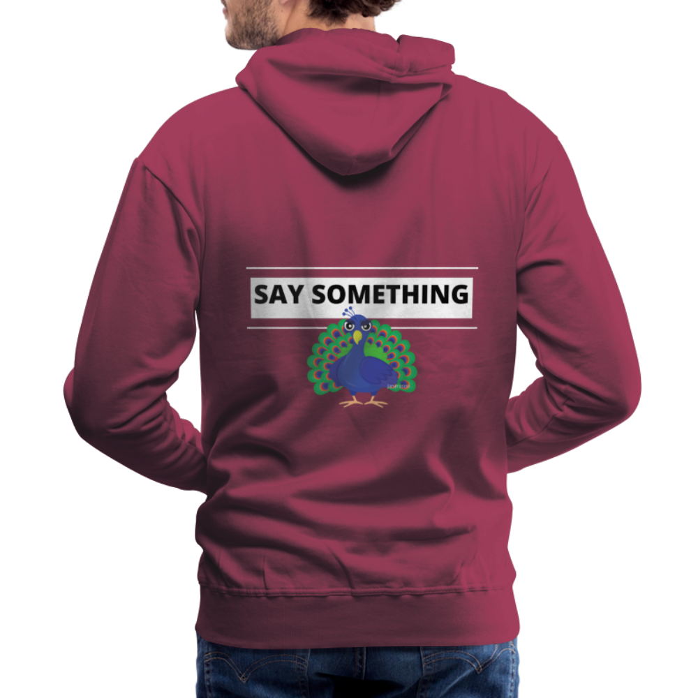 Men’s Premium Hoodie Perfect Hoodie - burgundy