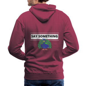 Men’s Premium Hoodie Perfect Hoodie - burgundy