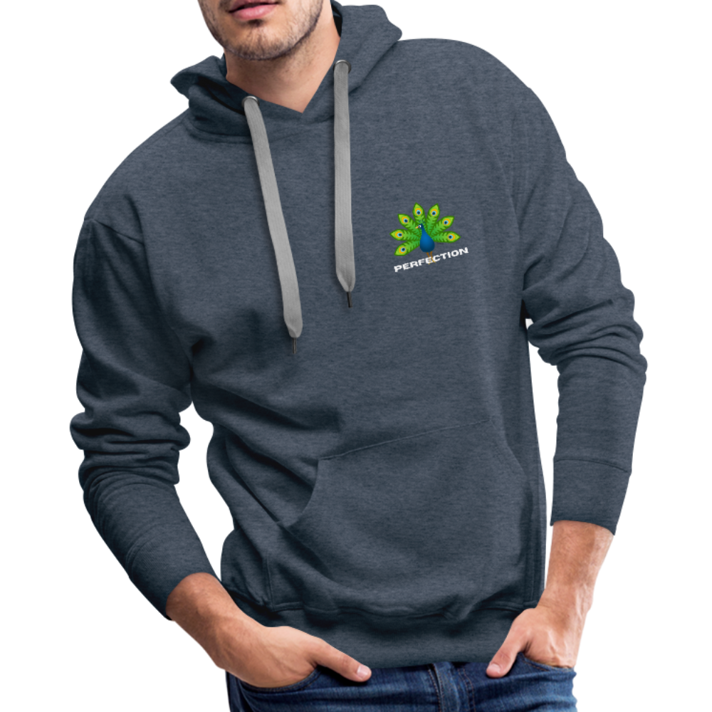 Men’s Premium Hoodie Perfect Hoodie - heather denim