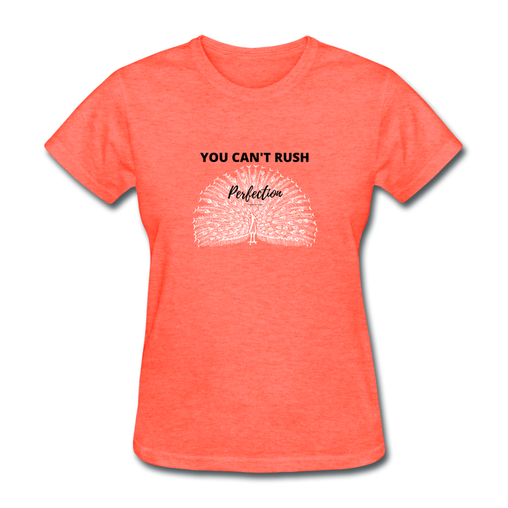 Women's T-Shirt - heather coral