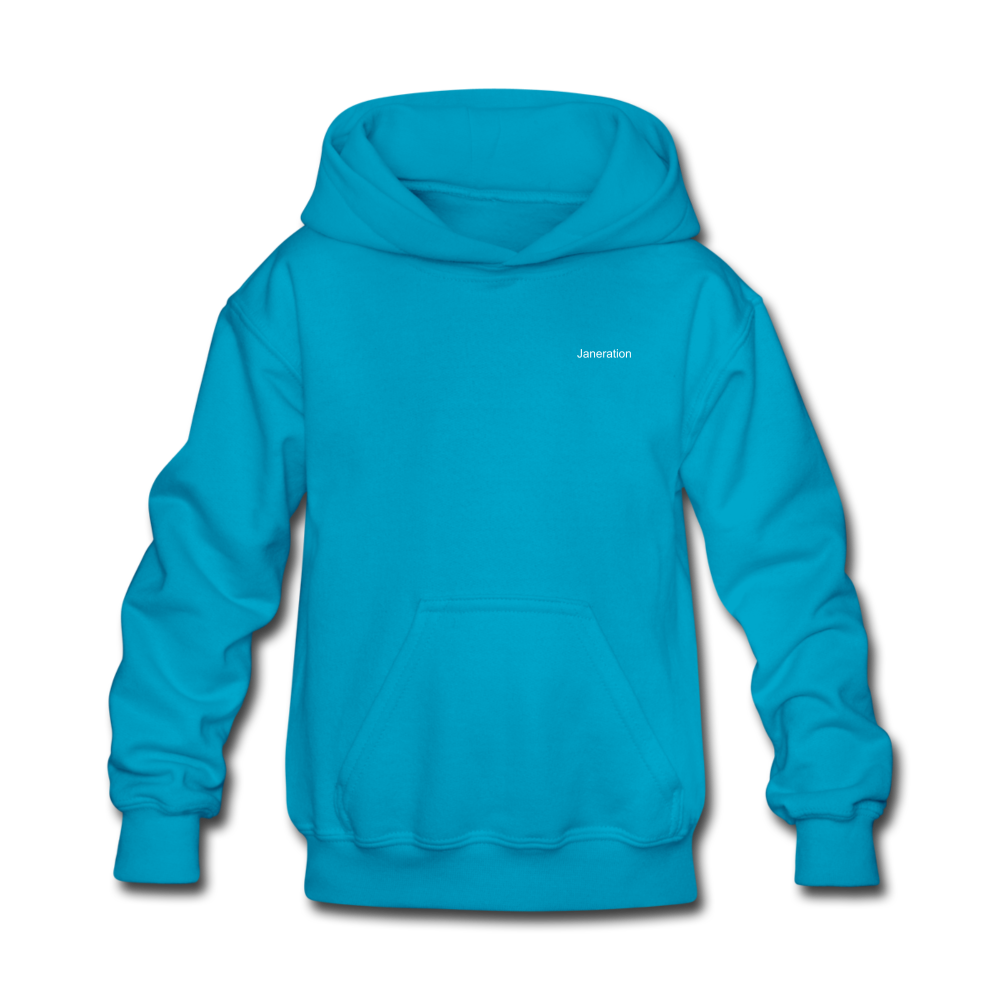 Kid's Hoodie Glamma - turquoise