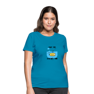 Women's T-Shirt Sub Tee - turquoise