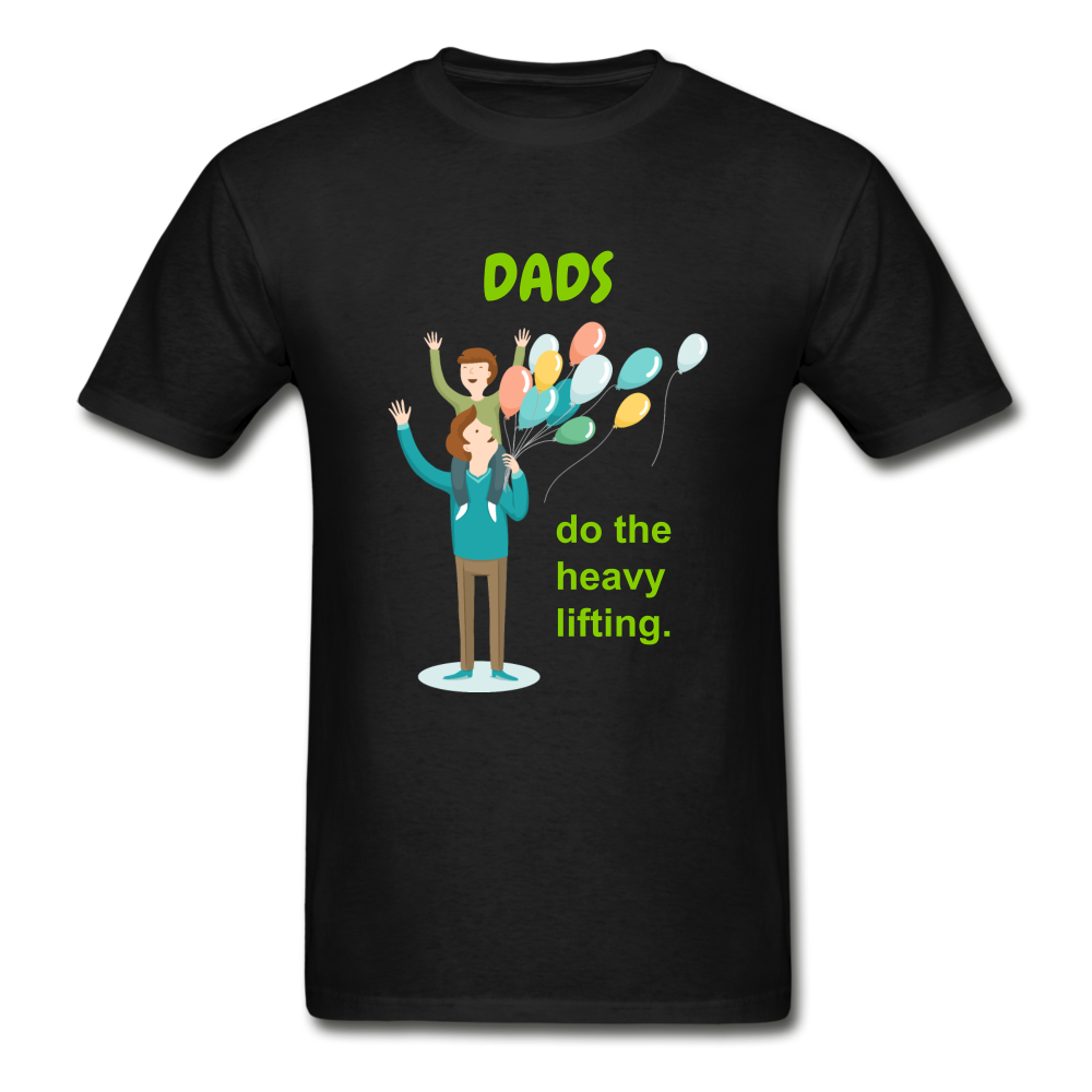 Ultra Cotton Adult T-Shirt for Dads - black
