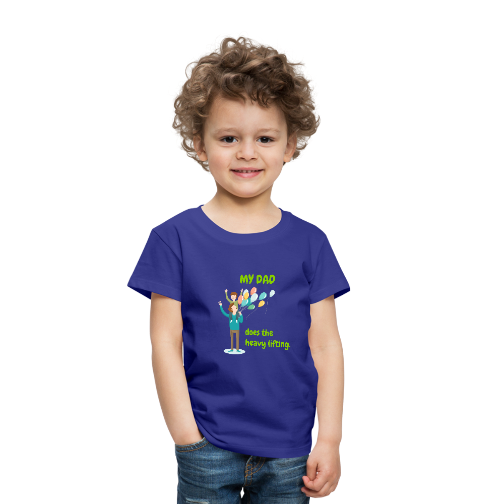 Premium T-Shirt for Toddlers - royal blue