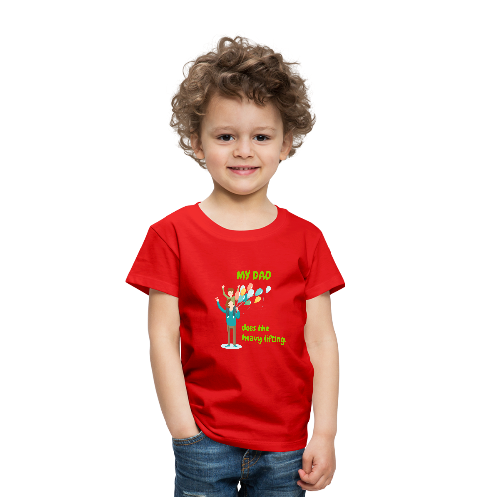 Premium T-Shirt for Toddlers - red