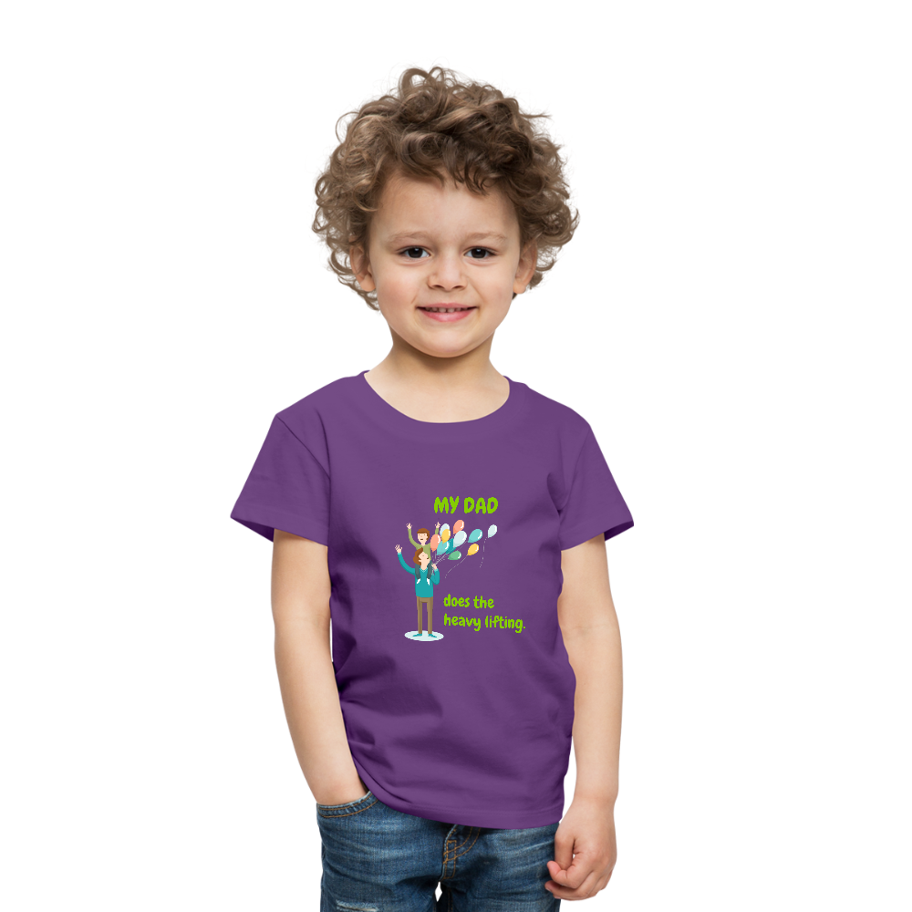 Premium T-Shirt for Toddlers - purple