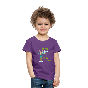 Premium T-Shirt for Toddlers - purple