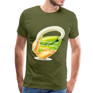 Men's Premium T-Shirt - olive green