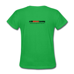 Women's Exclusive Branded T-Shirt - bright green