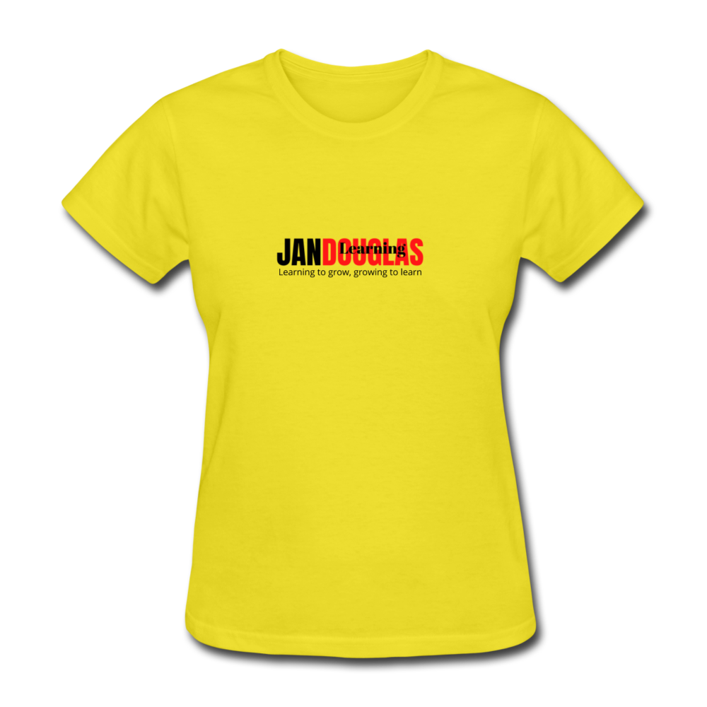 Women's Exclusive Branded T-Shirt - yellow