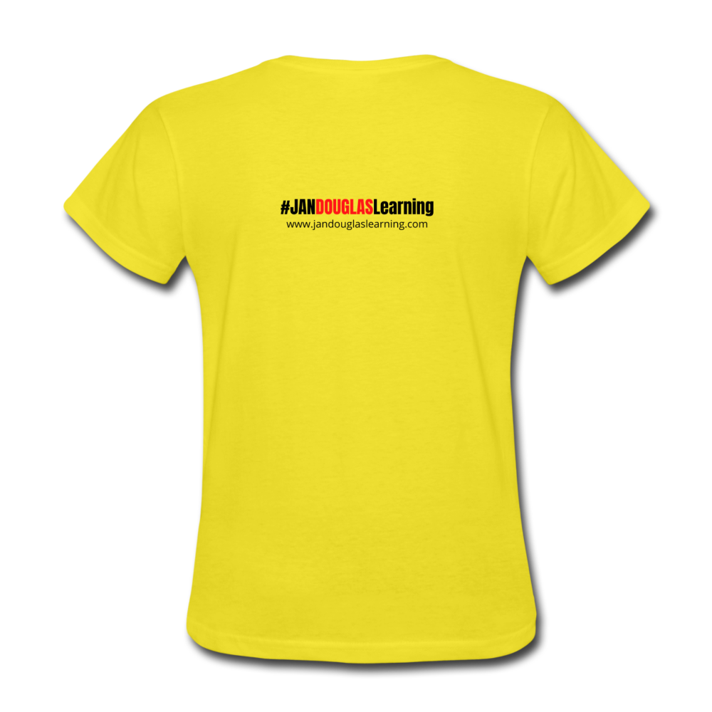 Women's Exclusive Branded T-Shirt - yellow