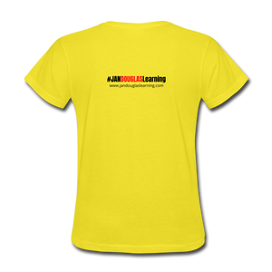 Women's Exclusive Branded T-Shirt - yellow