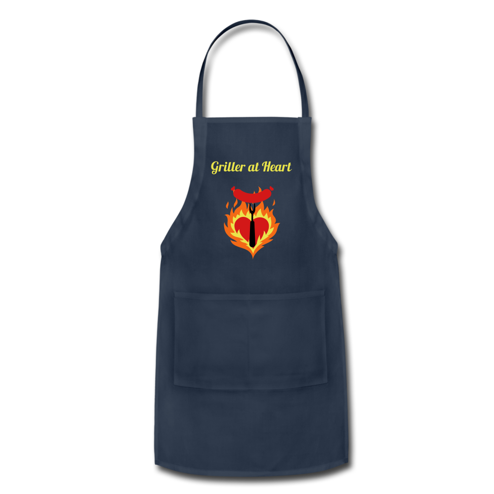 Adjustable Apron - navy