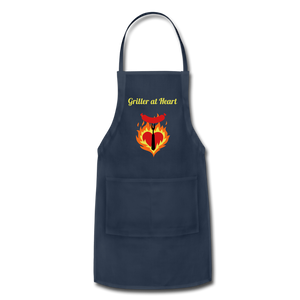 Adjustable Apron - navy