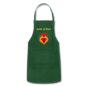 Adjustable Apron - forest green