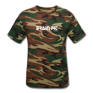 Unisex Camouflage T-Shirt - green camouflage