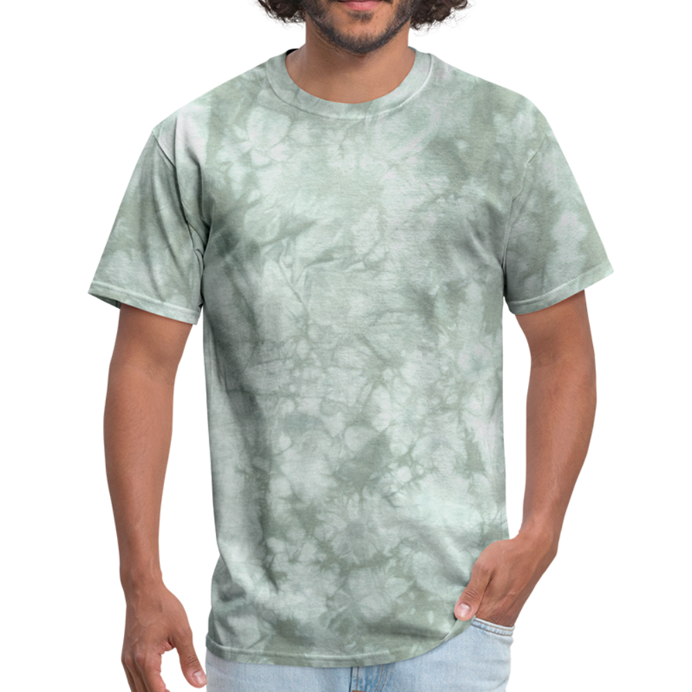 Men's T-Shirt - military green tie dye