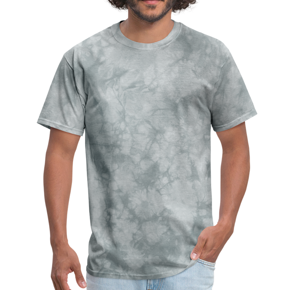 Men's T-Shirt - grey tie dye