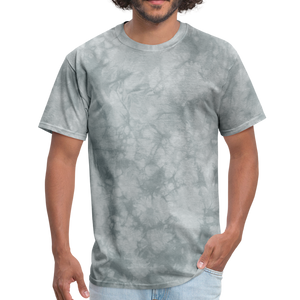 Men's T-Shirt - grey tie dye