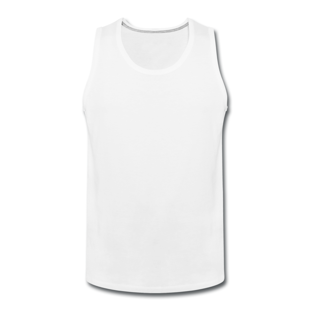 Men’s Premium Tank - white