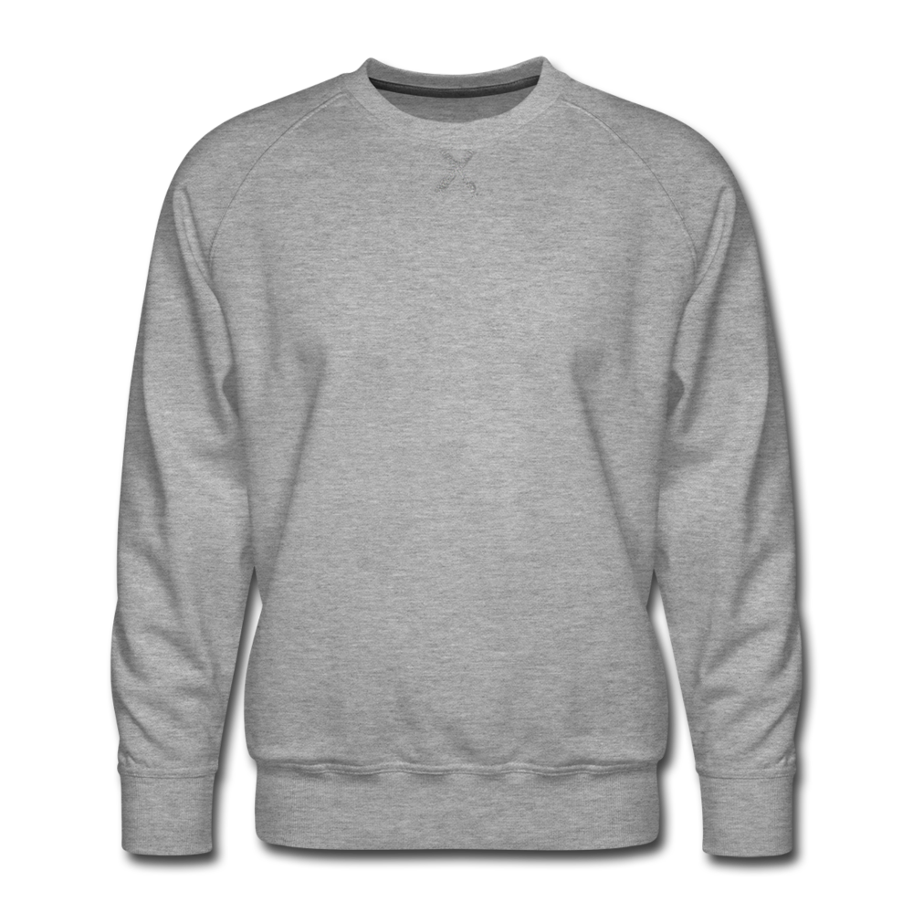 Men’s Premium Sweatshirt - heather gray