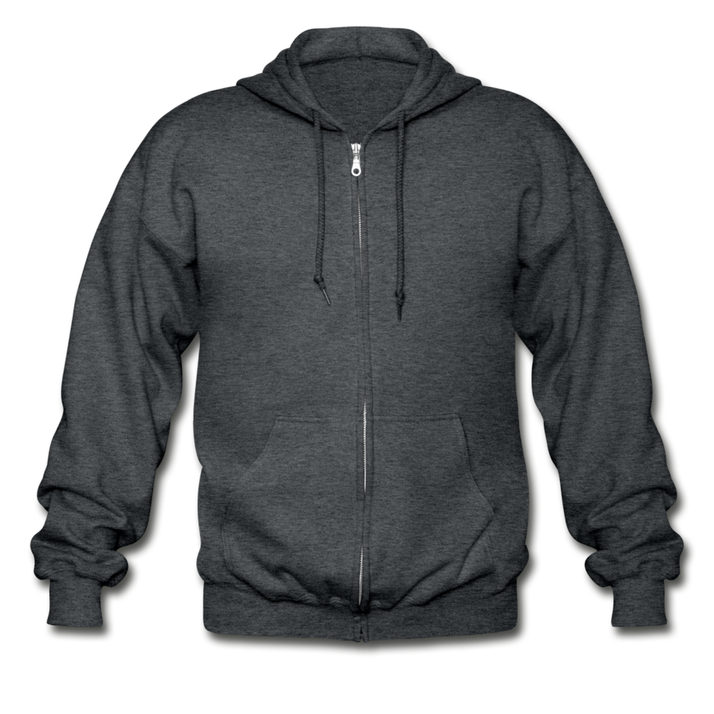 Gildan Heavy Blend Adult Zip Hoodie - deep heather