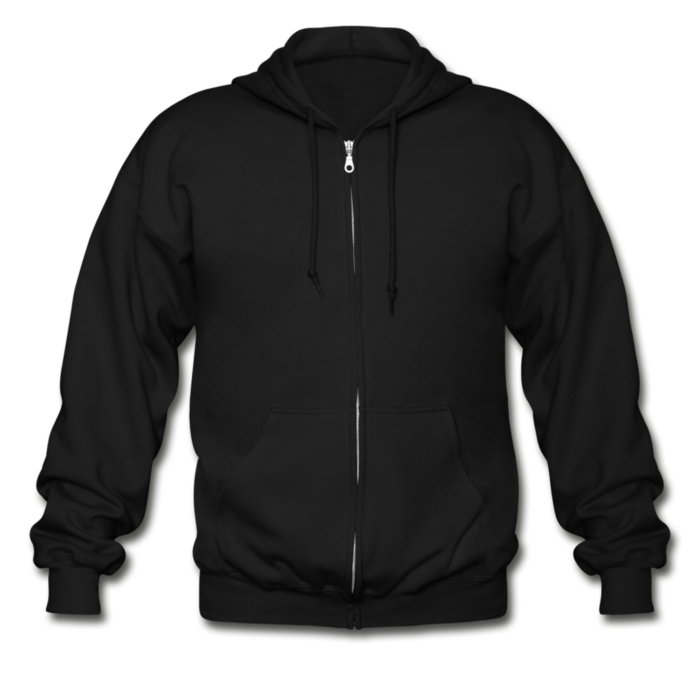 Gildan Heavy Blend Adult Zip Hoodie - black