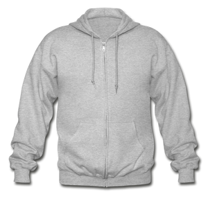 Gildan Heavy Blend Adult Zip Hoodie - heather gray