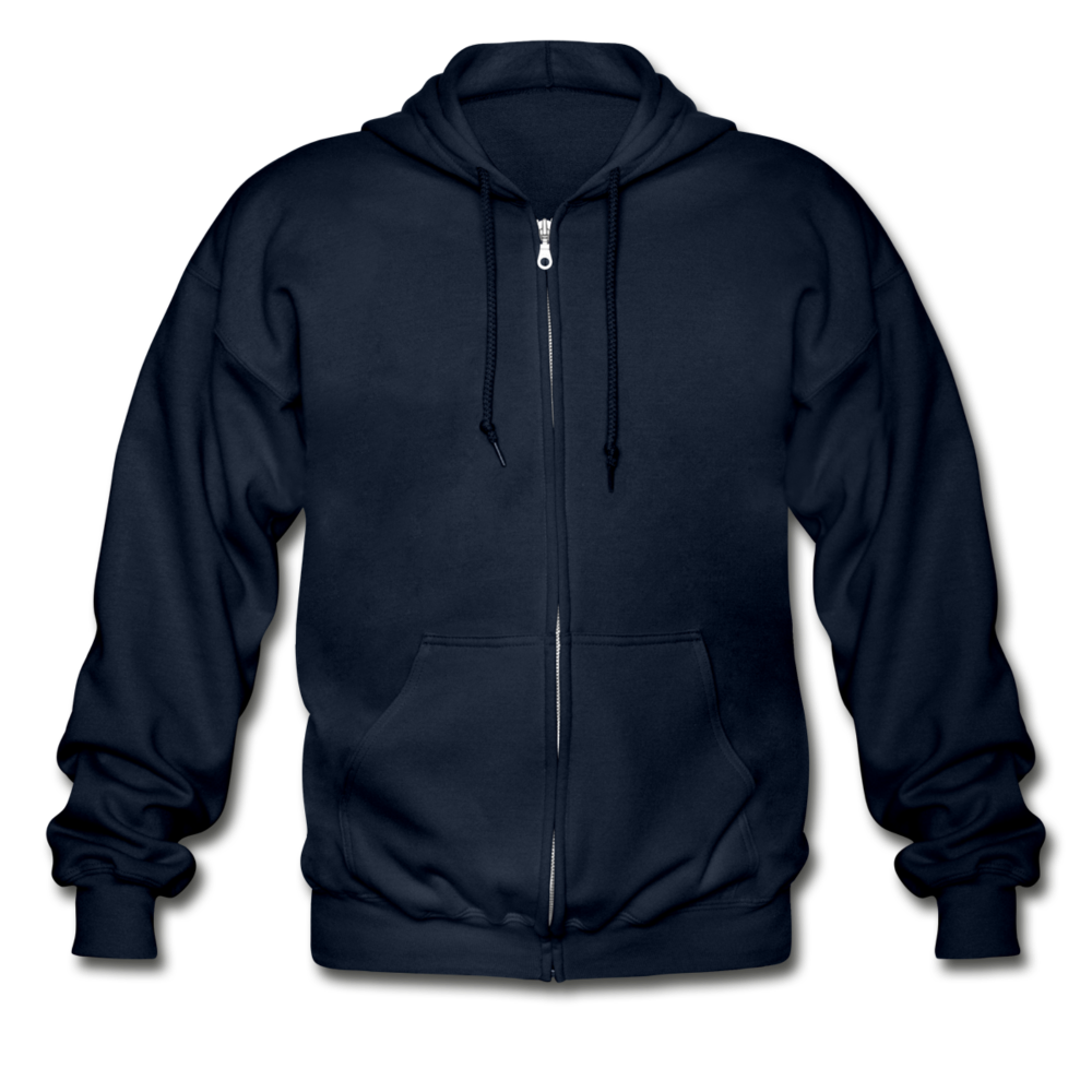 Gildan Heavy Blend Adult Zip Hoodie - navy