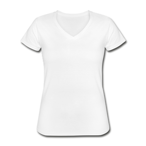 Women's V-Neck T-Shirt - white