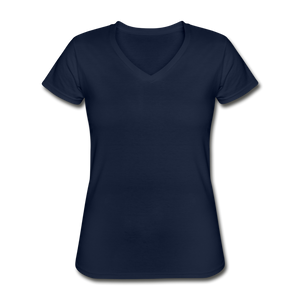 Women's V-Neck T-Shirt - navy