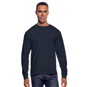 Men's Long Sleeve T-Shirt - navy