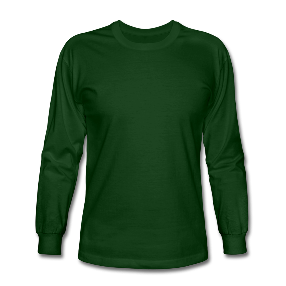 Men's Long Sleeve T-Shirt - forest green