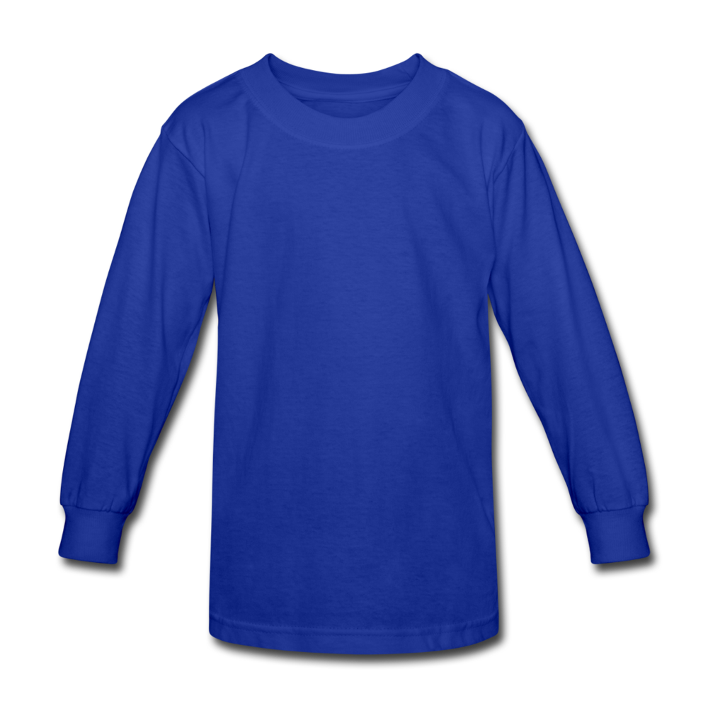 Kids' Long Sleeve T-Shirt - royal blue