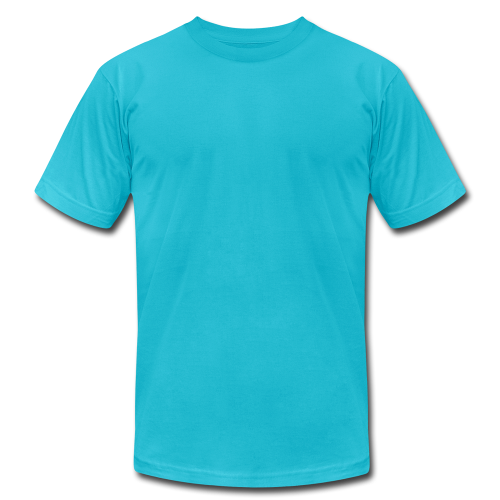 Unisex Jersey T-Shirt by Bella + Canvas - turquoise