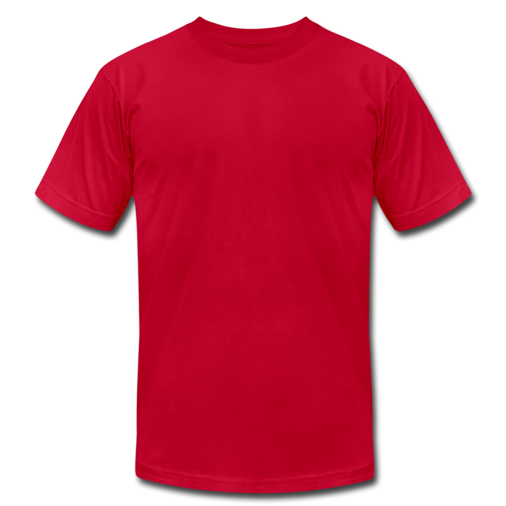 Unisex Jersey T-Shirt by Bella + Canvas - red