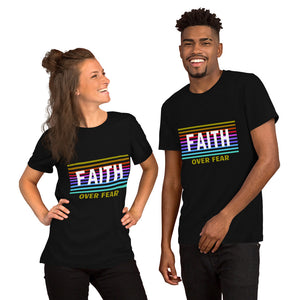 Short-Sleeve Unisex Faith Over Fear T-Shirt